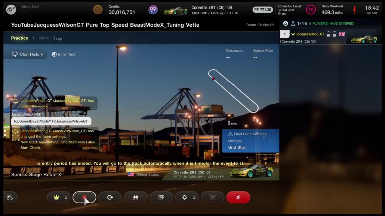 GT7 JacquessWilsonGT Beast Mode Racing Top Speed Online