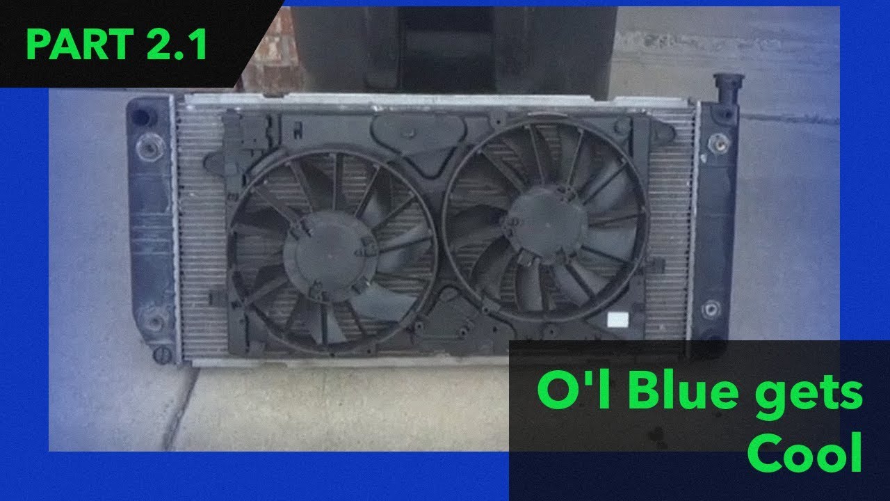 Electric cooling fan conversion Chevy Truck Part 1 - YouTube