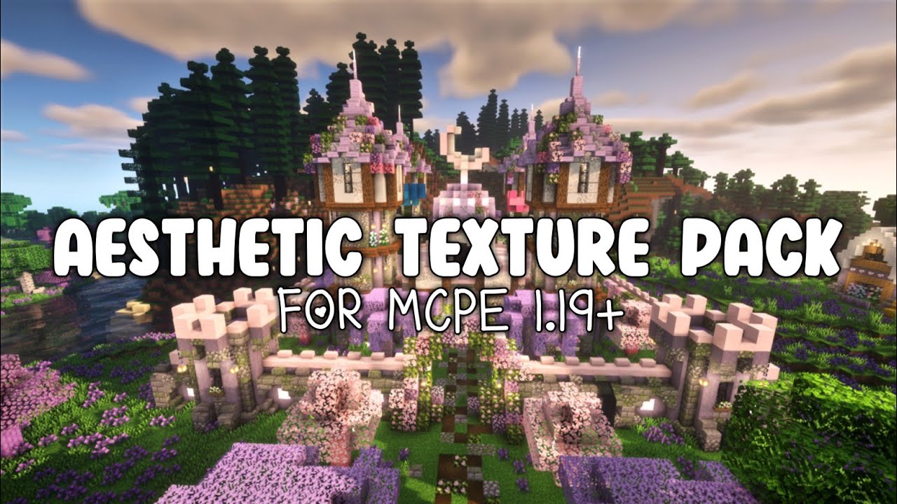 Aesthetic Texture Pack For MCPE 1.19 | DuckTweaks V4 Texture - YouTube