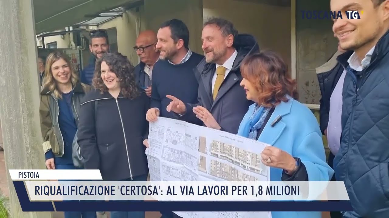 2026-03-08 PISTOIA - RIQUALIFICAZIONE 'CERTOSA', AL VIA LAVORI PER 1,8 MILIONI