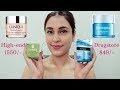 DRUGSTORE VS HIGH END MOISTURIZER | Neutrogena VS Clinique | Chetali Chadha