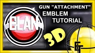 Black Ops 2 - 3D Emblem Tutorial - Clan Emblem
