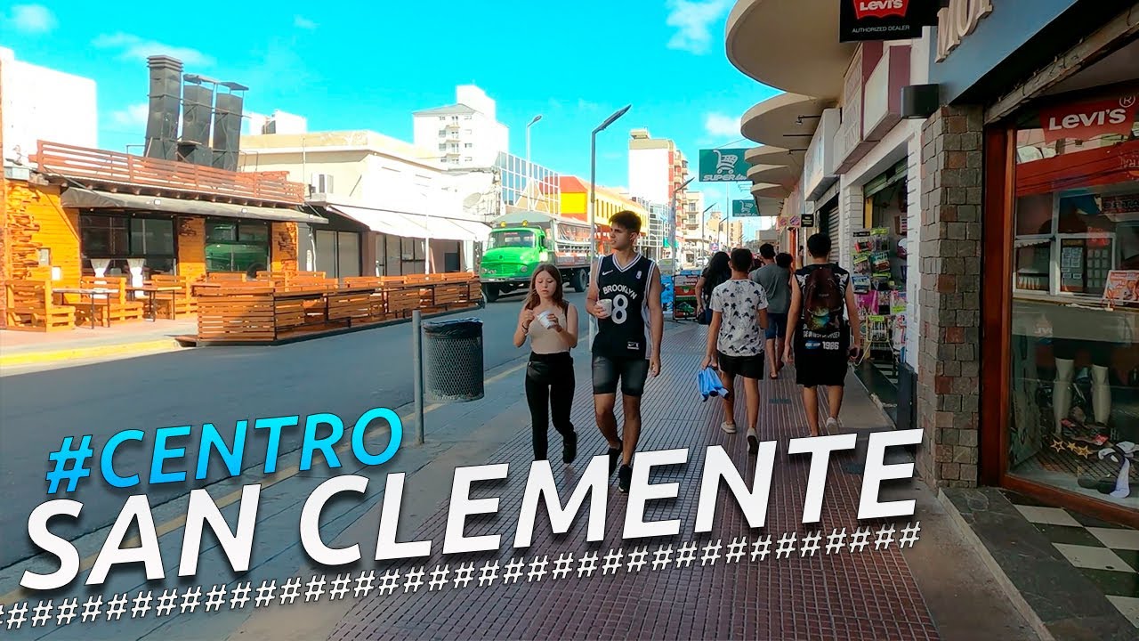 Recorriendo SAN CLEMENTE DEL CENTRO VERANO I LA COSTA BUENOS AIRES I ARGENTINA I 4K Walking