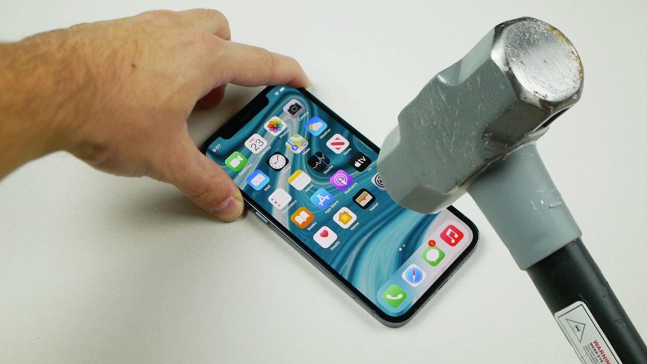 iPhone 12 Pro Hammer & Knife Scratch Test!