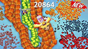 Snake Games99 Vs Player033 the best top01 No01 Snakebatte GAMEPLAY The Map Snake.io🐍 Game
