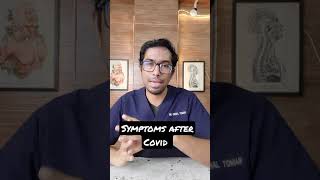 Symptoms after Covid-19 Recovery #shorts #drvishaltomar #openconsult