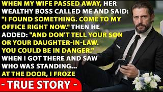 On The Day Of My Wife’s Funeral, Her Boss Called Me “You Need To See This!” — True Story....