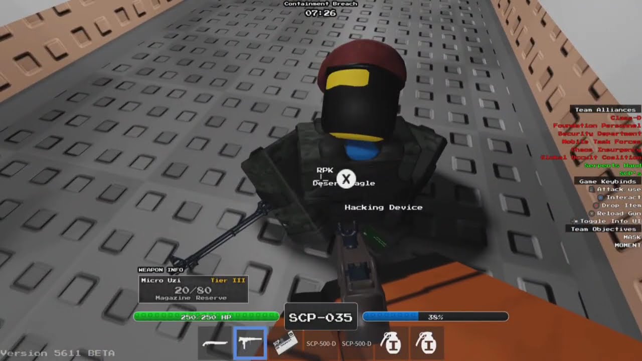 Started as a Class-D, won as SCP-035.