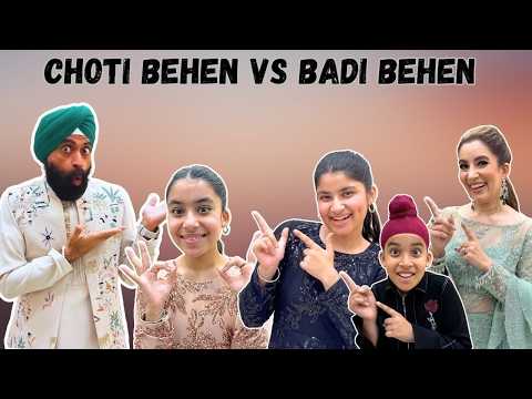 Choti Behen Vs Badi Behen | RS 1313 FOODIE | Ramneek Singh 1313