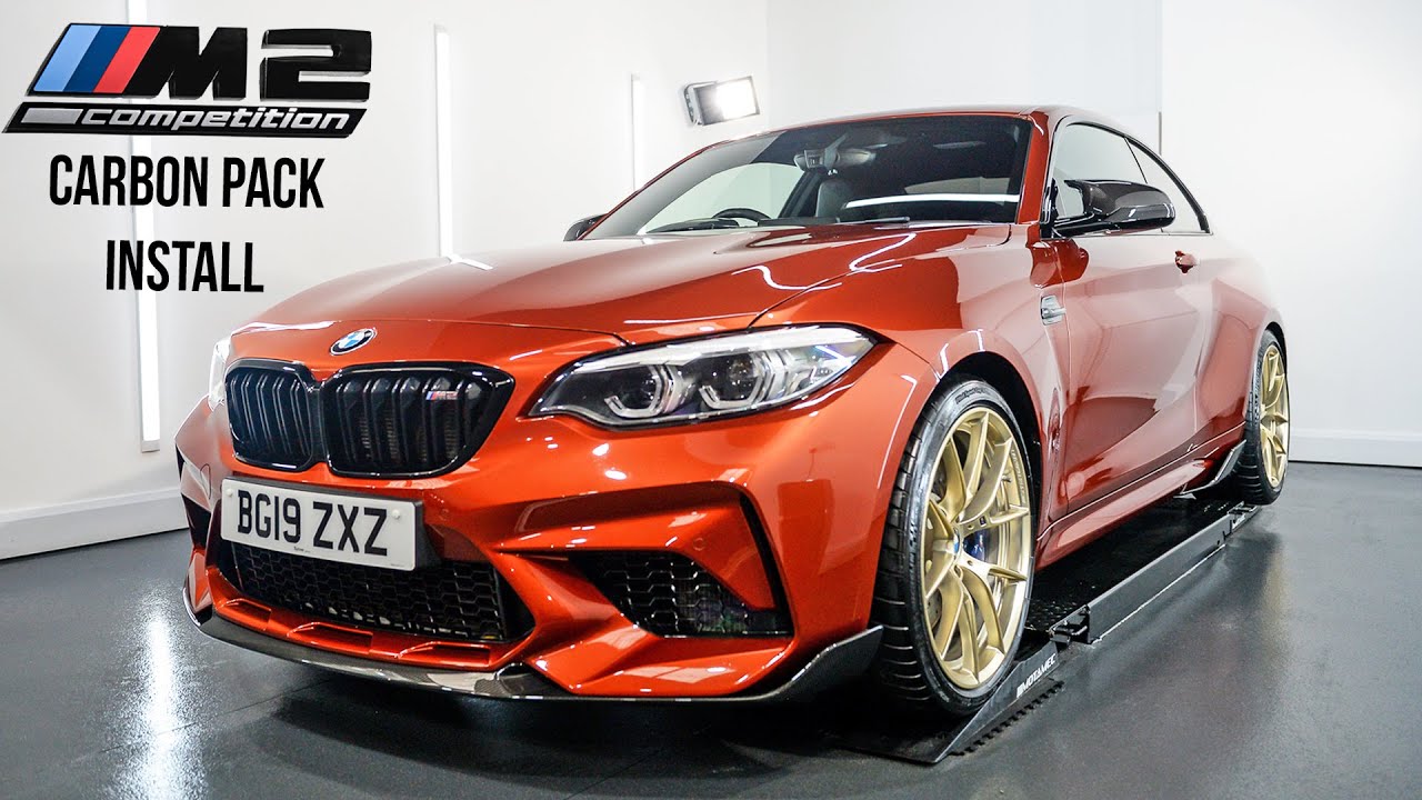 BMW M2 Competition Carbon Fibre Pack Installation