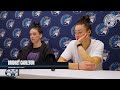 "We Didn't Take Care Of The Ball." | Bridget Carleton & Jessica Shepard Postgame Sound | 08.21.25