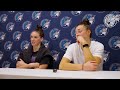 "We Didn't Take Care Of The Ball." | Bridget Carleton & Jessica Shepard Postgame Sound | 08.21.25