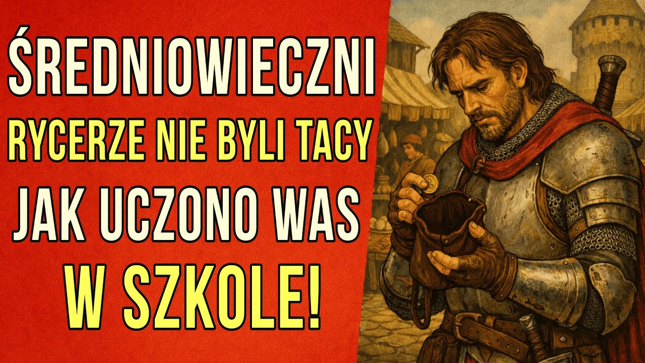 Średniowieczni rycerze nie byli tacy, jak uczono was w szkole!