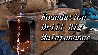 Foundation Drill rig Preventative Maintenance.
