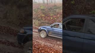Cmon zook #pajerosport #offroad  steep offroad climb