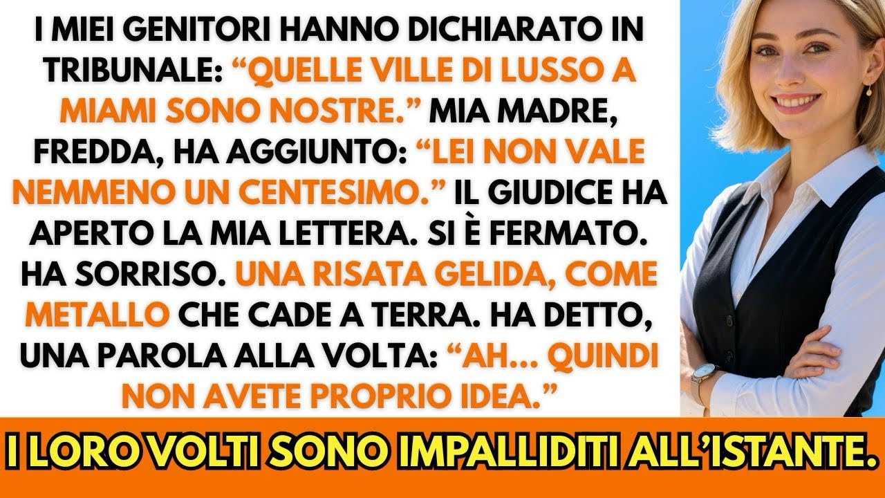 Hanno detto che non valgo niente. Il giudice ha sorriso… e li ha zittiti con una sola frase.