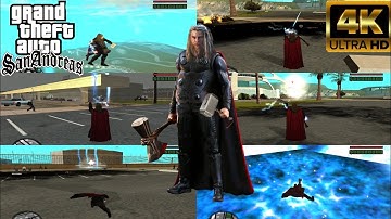 THOR ENDGAME MOD | GTA SAN ANDREAS