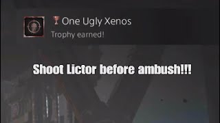 One Ugly Xenos - Trophy Guide - Space Marine 2 | Warhammer 40K -shoot Lictor before ambush