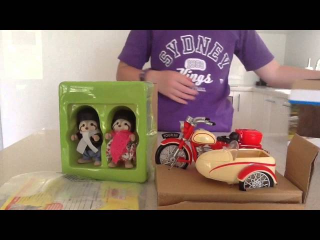 【新品•未使用】シルバニア⭐️Motorcycle and Sidecar⭐️ UK Sylvanian Families Motorcycle & Sidecar Set Unboxing