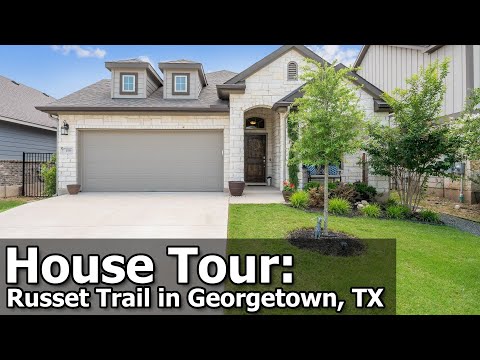 159 Russet Trail, Georgetown, TX home video tour