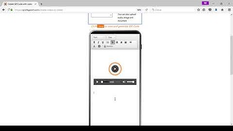 How to generate Video QR Code (mp4)