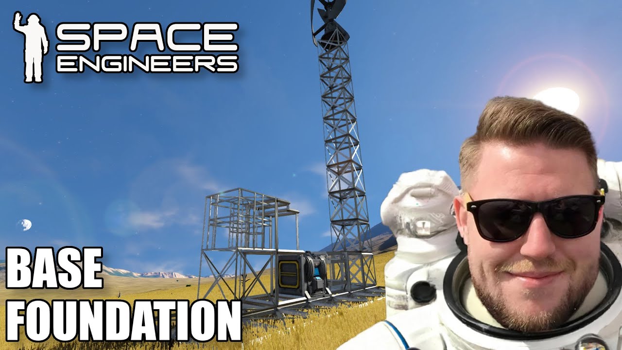 Laying out my base as a German Engineer - Space Engineers E02 - YouTube