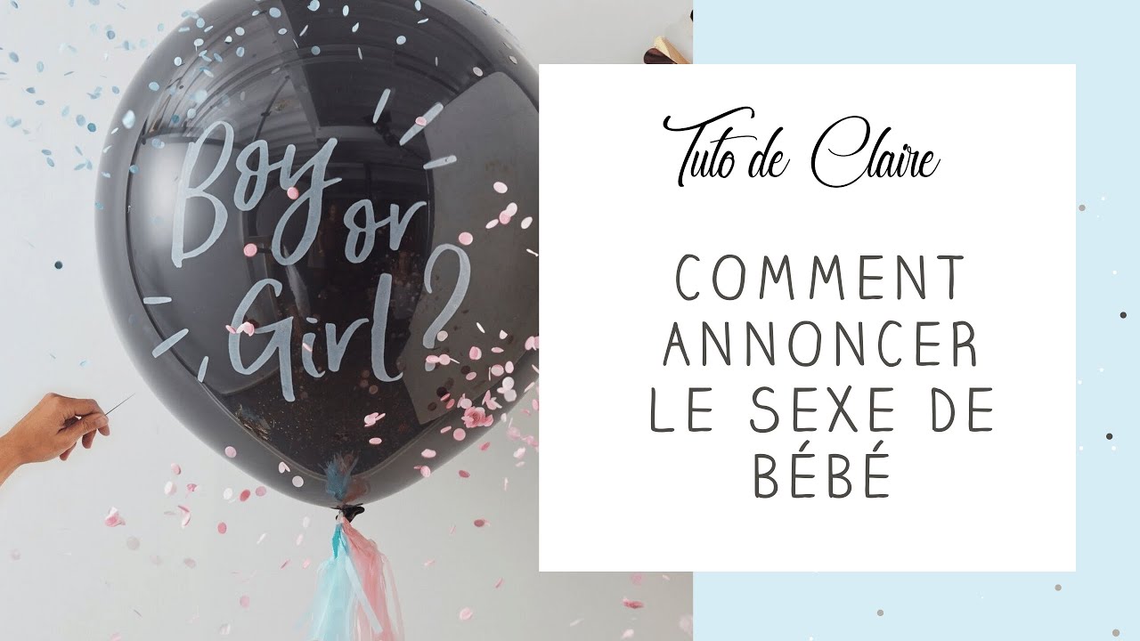 100 Confettis Gender Reveal Fille ou Garçon
