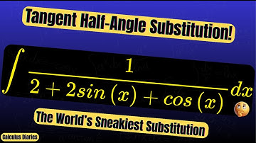 How The Tangent Half-Angle Substitution Simplifies This Integral