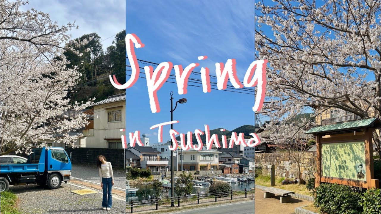[쓰시마섬🇯🇵] 대마도 벚꽃 사냥🌸 | 이즈하라 1박 2일 완전정복📍 | 인생 모츠나베 발견 | 우동/타코야끼/모츠나베/덴뿌라/사케/문어가라아게/오꼬노미야끼/간장푸딩