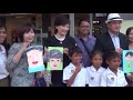 安倍晋三元首相と安倍昭恵夫人とカンボジアの子供達...涙と笑顔〜(一杯のジュテーム/秋元順子)...Vol.94