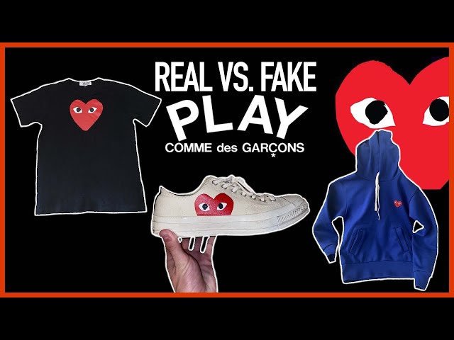 How To Spot Real Comme des Garçons PLAY Pieces