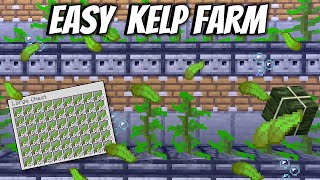 Easiest Dried Kelp Farm - Minecraft 1.19 Tutorial