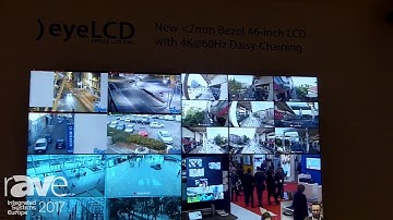 ISE 2017: Eyevis Features eyeLCD