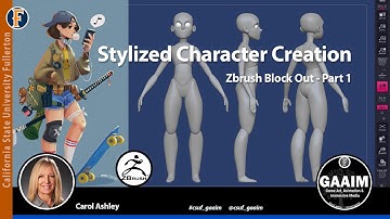 ART355A Stylized Character Creation - Block Out - Part 1