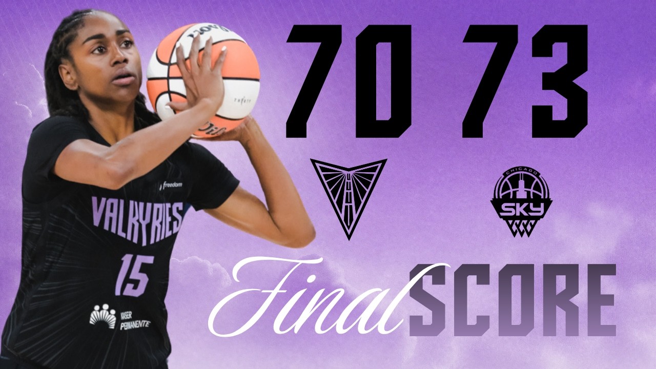 Valkyries Lose a Thriller 73-70 | Game Highlights at Chicago Sky | August 21, 2026