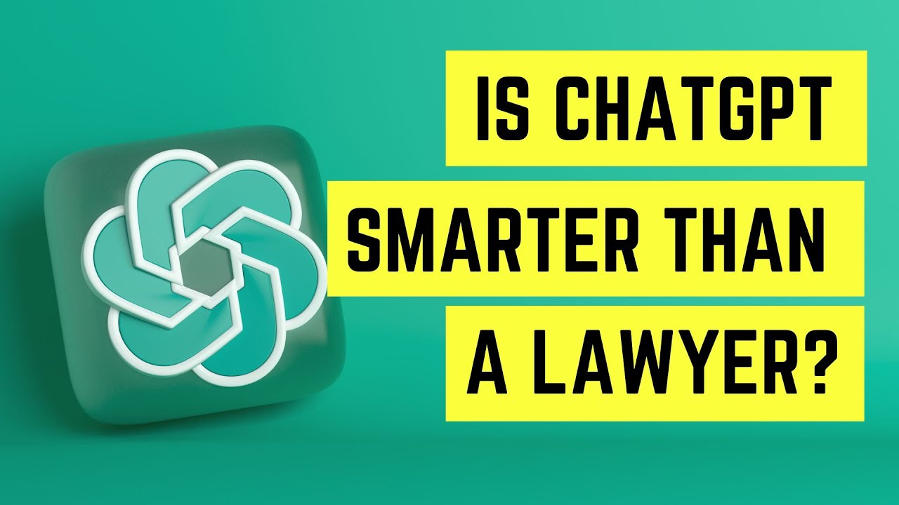 Is chat GPT smarter then a lawyer? We experimented 🤔 YouTube