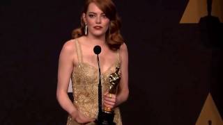 emma stone oscar 2017