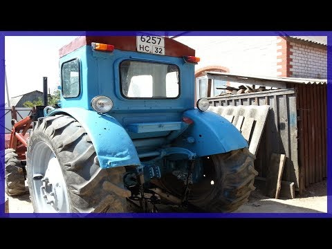 Покраска трактора своими руками видео