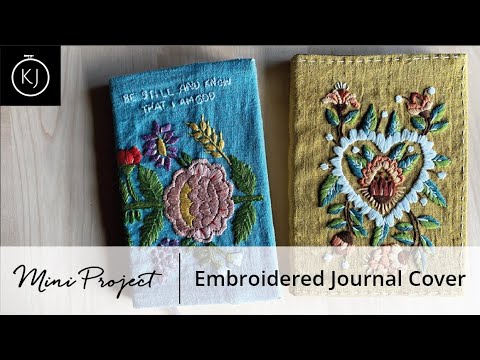 My second embroidery journal is complete!  Hand embroidery projects,  Embroidery book, Embroidery