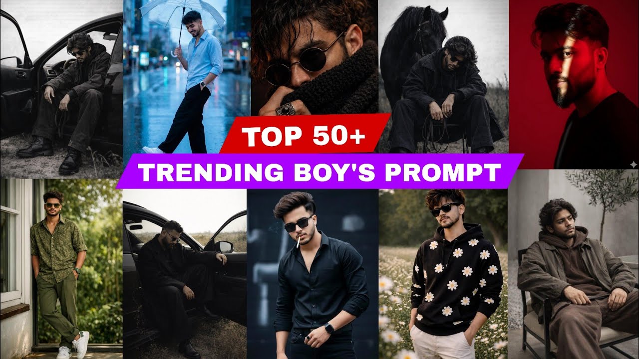 50+NEW INSTAGRAM TRENDING🔥 AI PHOTO EDITING PROMPTS | GOOGLE GEMINI VIRAL🤯 PHOTO EDITING PROMPTS 