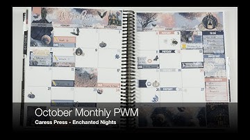 October Monthly PWM // ft. Caress Press - Enchanted Nights