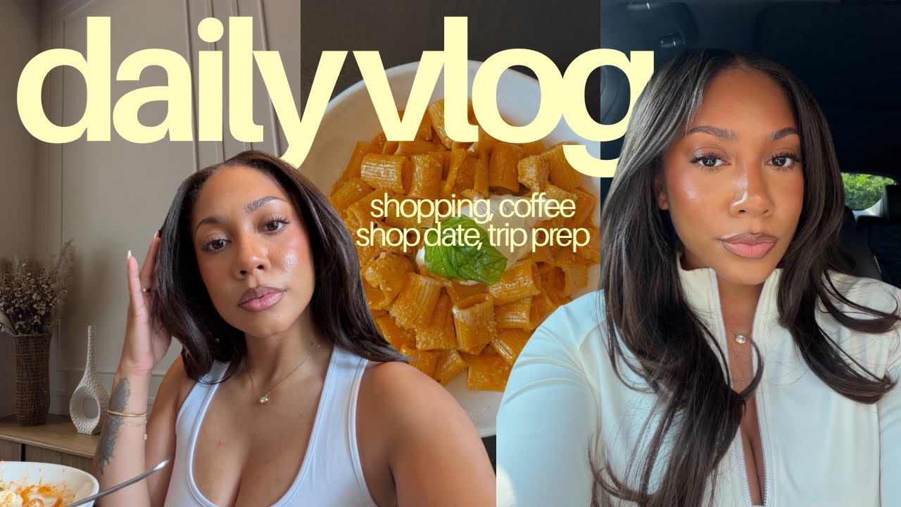 focus on YOUR PURPOSE, coffee shop date, girls trip prep 🧖🏽‍♀️, life changes chat & more| daily vlog