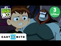 بن 10 | Ben 10 | ثلاث ساعات من قوى الفضائيين والمعارك البطولية | كارتونيتو