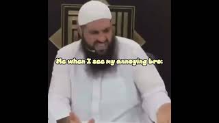 Like he's so smelly!!?