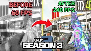 BEST PC Settings for Warzone 3 SEASON 3 Optimize FPS & Visibility