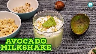 Avocado Milkshake एवकड Easy Homemade Avocado Shake Avocado Smoothie Healthy Milkshake