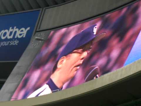 2009年9月30日　中日×讀賣　試合後落合監督挨拶