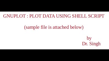 Plotting data from command file in Gnuplot