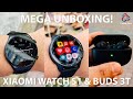 Xiaomi Watch S1, S1 Active & Buds 3T Pro MEGA UNBOXING & REVIEW!