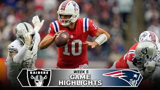Los Vegas Raiders vs. New England Patriots Game Highlights | 2026 NFL Season Week 5